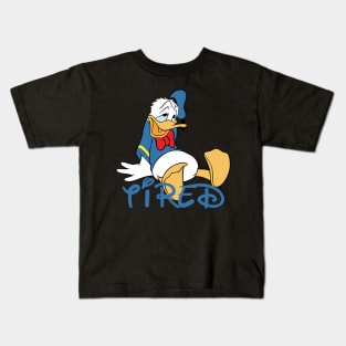 vintage donald animal duck Kids T-Shirt